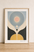 Abstract geometry with soft tones