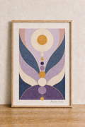 Geometric spirituality in soft hues